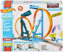 HOT WHEELS TRACK BUILDER - KIT DE BOUCLES INFINIES ILLIMITÉES